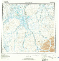 Sagavanirktok 1956 topographic map thumbnail