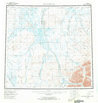Sagavanirktok 1956 topographic map thumbnail