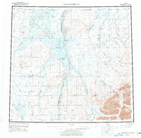 Sagavanirktok 1958 topographic map thumbnail