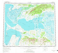 Selawik 1957 topographic map thumbnail
