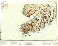 Seldovia 1951 topographic map thumbnail