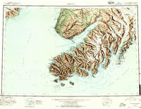 Seldovia 1951 topographic map thumbnail