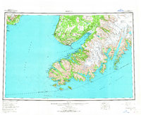 Seldovia 1963 topographic map thumbnail