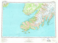 Seldovia 1963 topographic map thumbnail