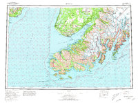 Seldovia 1963 topographic map thumbnail