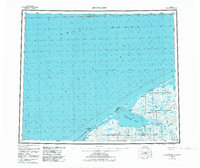 Shishmaref 1950 topographic map thumbnail