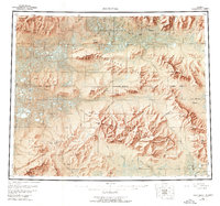 Shungnak 1955 topographic map thumbnail