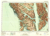 Sitka 1952 topographic map thumbnail