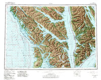 Sitka 1951 topographic map thumbnail