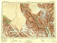 Skagway 1952 topographic map thumbnail