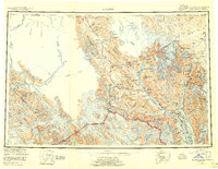 Skagway 1952 topographic map preview