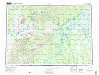 Sleetmute 1954 topographic map thumbnail