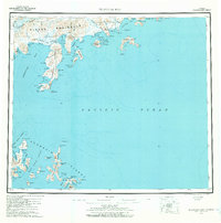 Stepovak Bay 1963 topographic map thumbnail