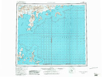 Stepovak Bay 1963 topographic map thumbnail