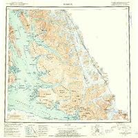 Sumdum 1952 topographic map thumbnail