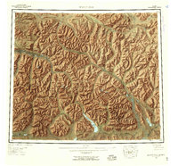 Survey Pass 1956 topographic map thumbnail
