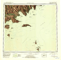 Sutwik Island 1951 topographic map thumbnail