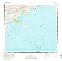 Sutwik Island 1963 topographic map thumbnail