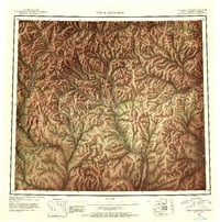 Table Mountain 1951 topographic map preview