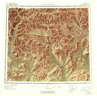 Table Mountain 1956 topographic map thumbnail