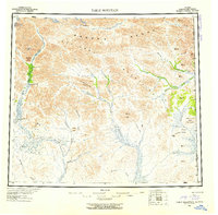 Table Mountain 1956 topographic map thumbnail