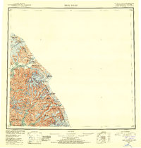 Taku River 1953 topographic map thumbnail
