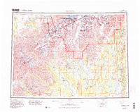 Talkeetna 1958 topographic map thumbnail