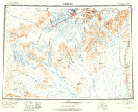 Talkeetna 1950 topographic map thumbnail