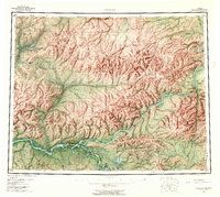 Tanana 1956 topographic map thumbnail