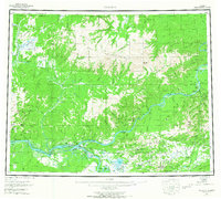 Tanana 1956 topographic map thumbnail