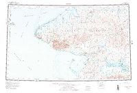 Teller 1950 topographic map thumbnail