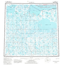 Teshekpuk 1955 topographic map thumbnail