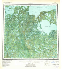 Teshekpuk 1955 topographic map thumbnail