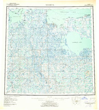 Teshekpuk 1955 topographic map thumbnail