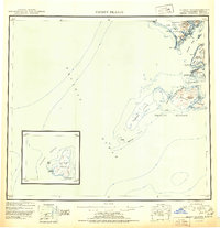 Trinity Islands 1951 topographic map preview