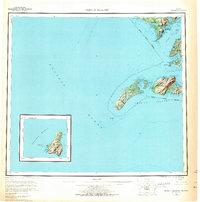 Trinity Islands 1954 topographic map thumbnail