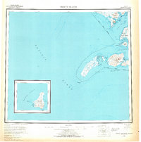 Trinity Islands 1954 topographic map thumbnail