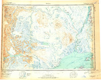 Tyonek 1949 topographic map preview