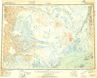 Tyonek 1951 topographic map preview