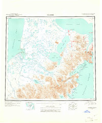 Ugashik 1943 topographic map thumbnail