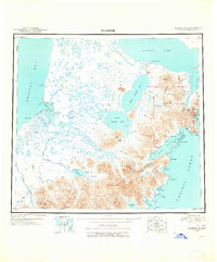 Ugashik 1943 topographic map preview