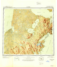 Ugashik 1949 topographic map preview