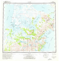 Ugashik 1963 topographic map thumbnail