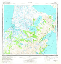 Ugashik 1963 topographic map thumbnail