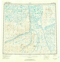 Umiat 1956 topographic map thumbnail