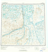 Umiat 1956 topographic map thumbnail