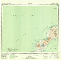 Umnak 1951 topographic map preview