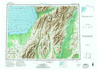 Unalakleet 1952 topographic map thumbnail
