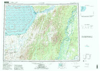 Unalakleet 1952 topographic map thumbnail