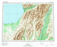 Unalakleet 1952 topographic map thumbnail
